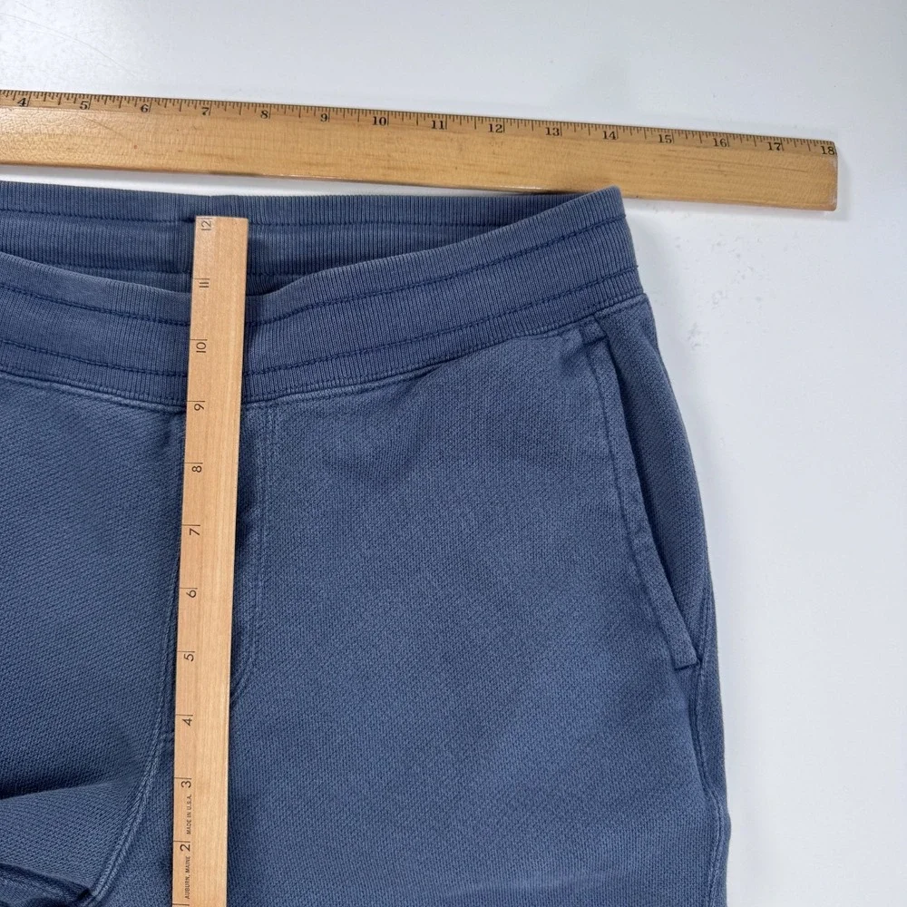 UNIQLO Cotton Polyester Knit Jogger Sweatpants Mens Small Blue